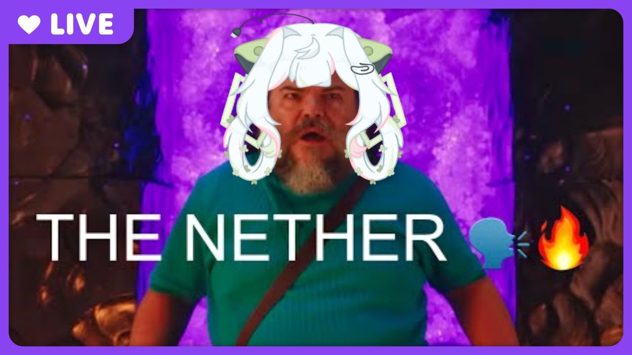 THE NETHER!!! Let's find a fortress and farm some blaze rods! ⛏️【Bugcraft】