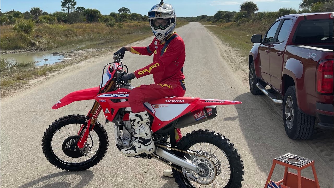 2021 CRF450RWE WORKS  EDITION REVIEW