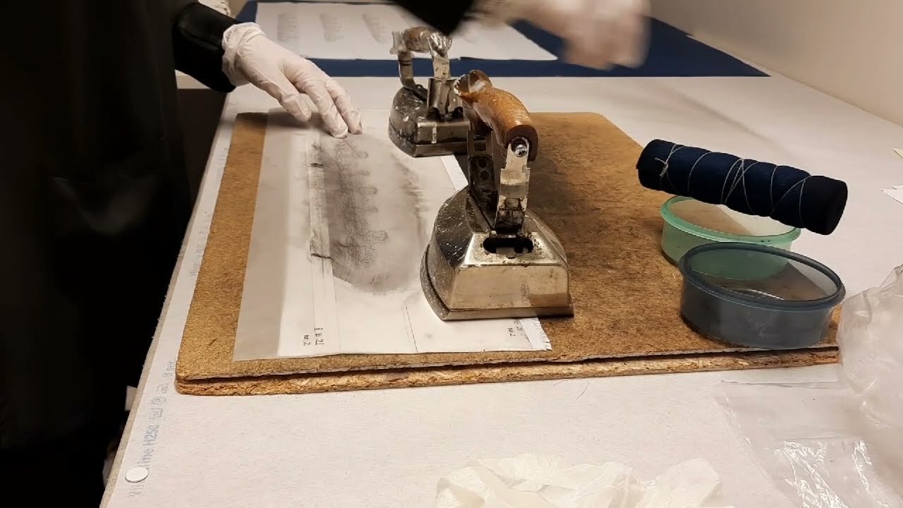 Påtegning av broderi til skjorter