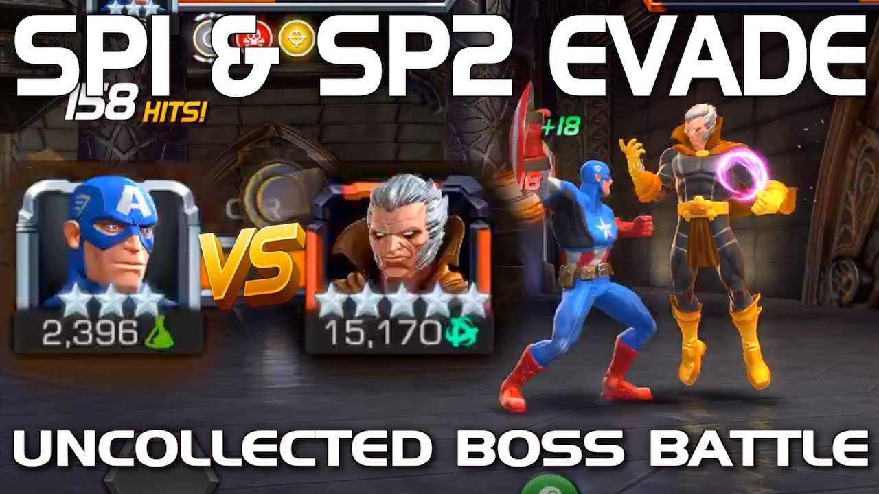 The Last Stand: Captain America vs. The Collector (SP1 & SP2 Evade) | Marvel Contest of Champions
