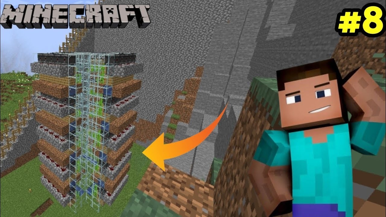 I MADE AUTOMATIC GIANT SUGARCANE FARM | MINECRAFT GAMEPLAY #8