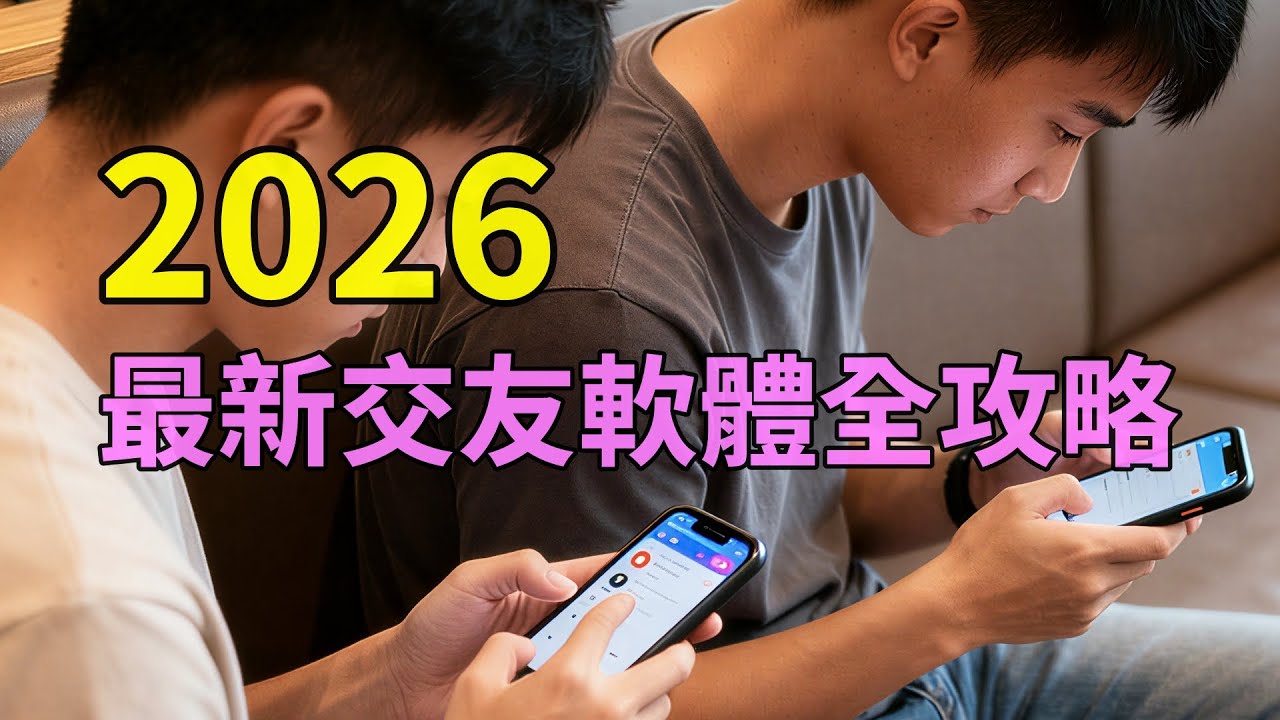 交友軟體全攻略，台男必看！哪些 APP 能玩？怎麼穿搭、怎麼聊、怎麼約見面一次講完！