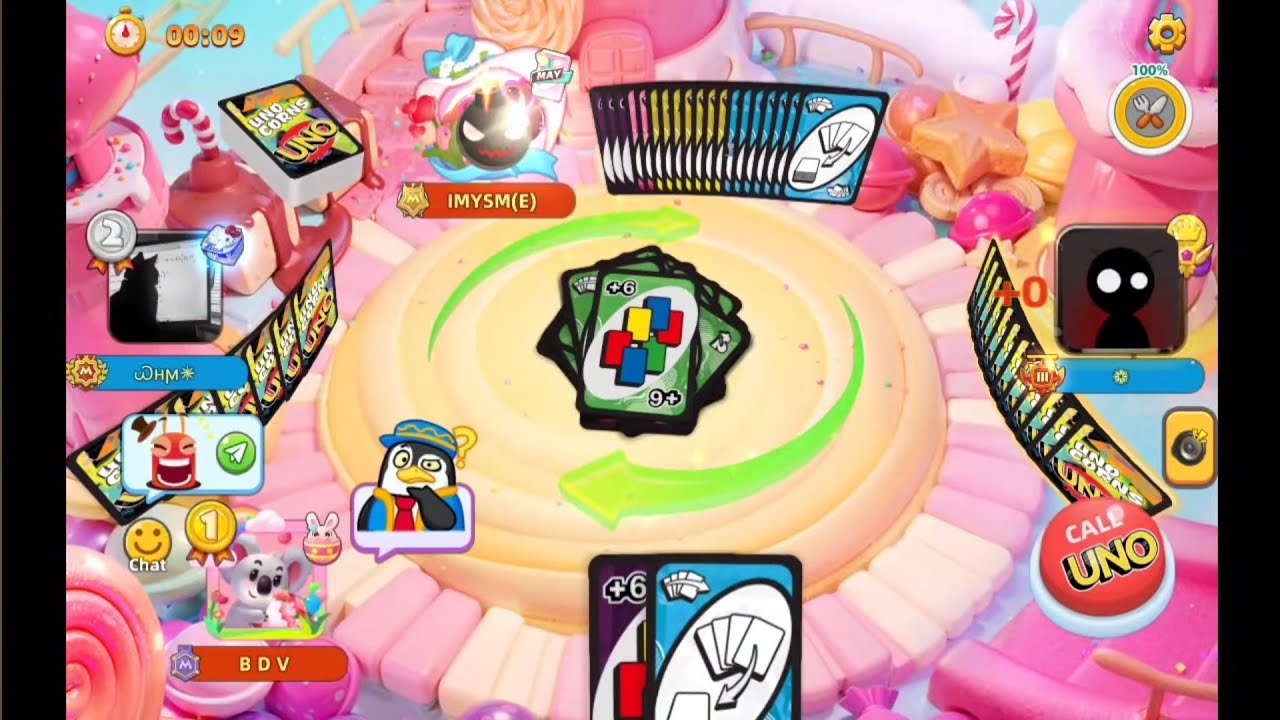 UNO! Mobile Game | Go Wild x1000 + Wild Reverse +4 and +6