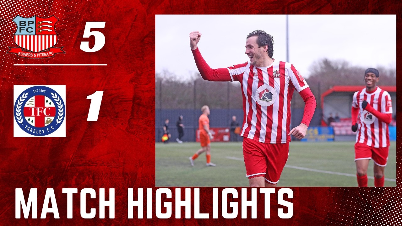 07.02.2026 - Isthmian League North - Bowers & Pitsea FC vs Takeley FC