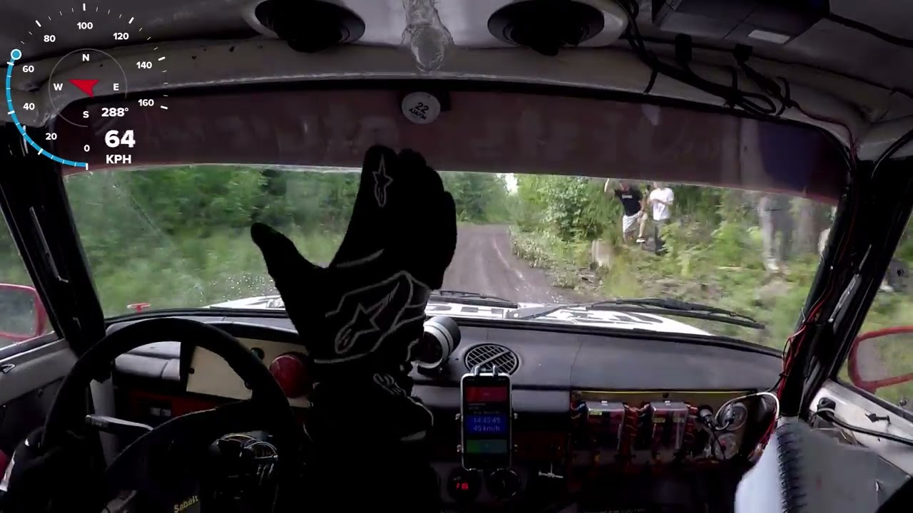 Ruuhimäki Ladalla. Vetomies 2025. Secto rally EK5