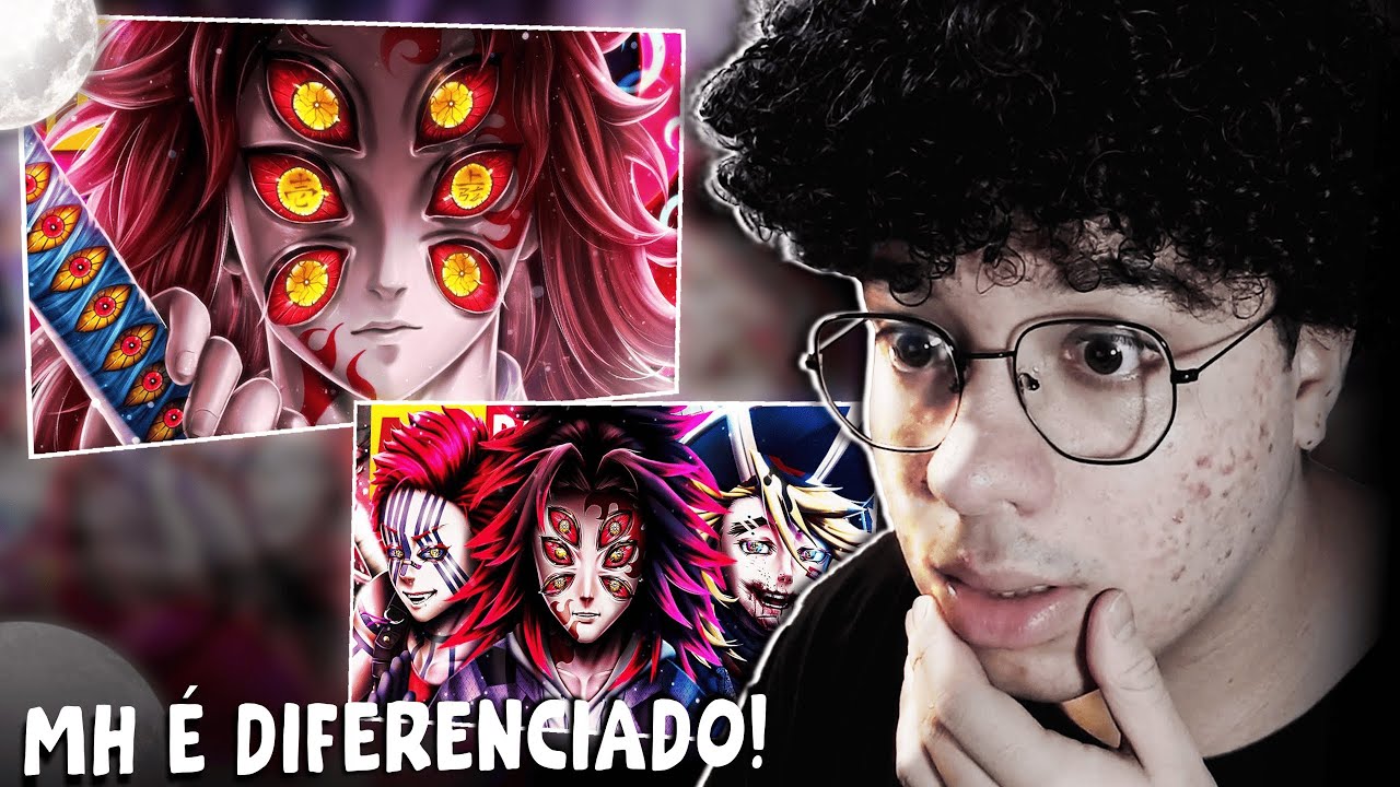 (2 em 1) ME SURPREENDEU! | React "Vibe Luas Superiores 🌙" e "Tipo Kokushibo 🌙 (Demon Slayer) MHRAP"