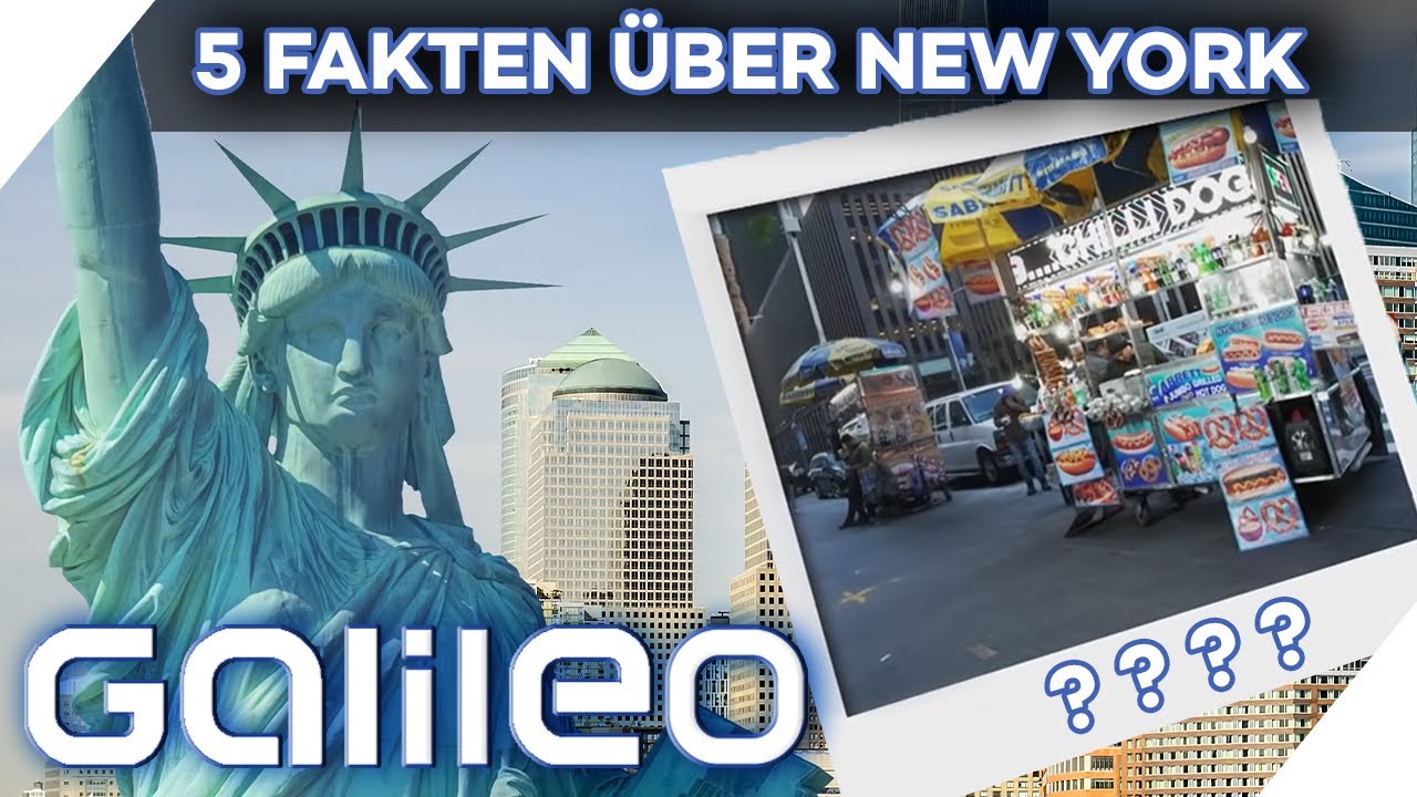 Auf Entdeckungstour mit einer waschechten New Yorkerin! 5 Fakten New York | Galileo | ProSieben