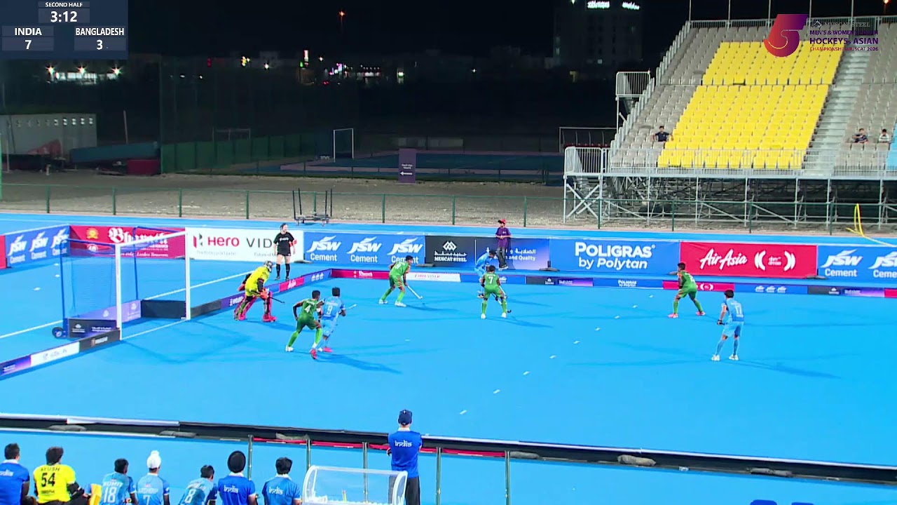Men's & Women's Asian Hockey5s 2026 (Under 18 World Cup Qualifier) | India vs Bangladesh