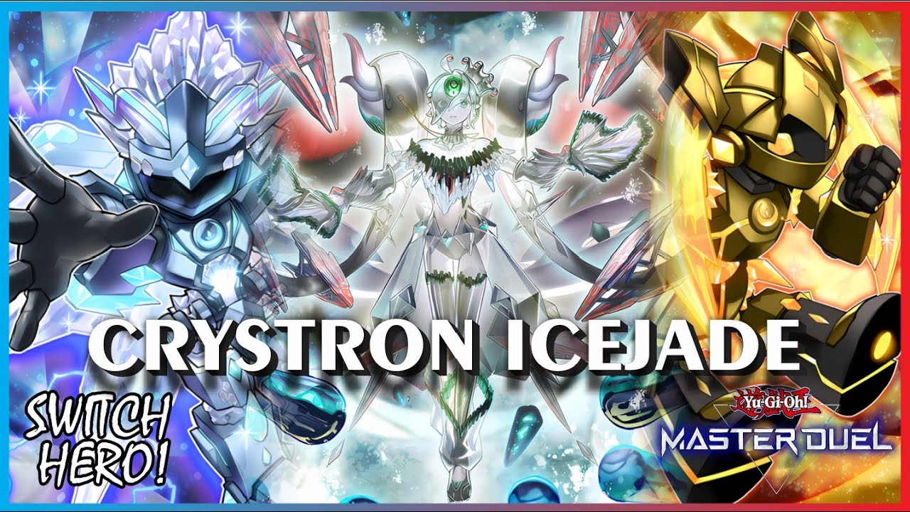 CRYSTRON ICE JADE MORE EXTENDED COMBO WCS 2025 GAMEPLAY (Yu-Gi-Oh Master Duel) #masterduel #crystron