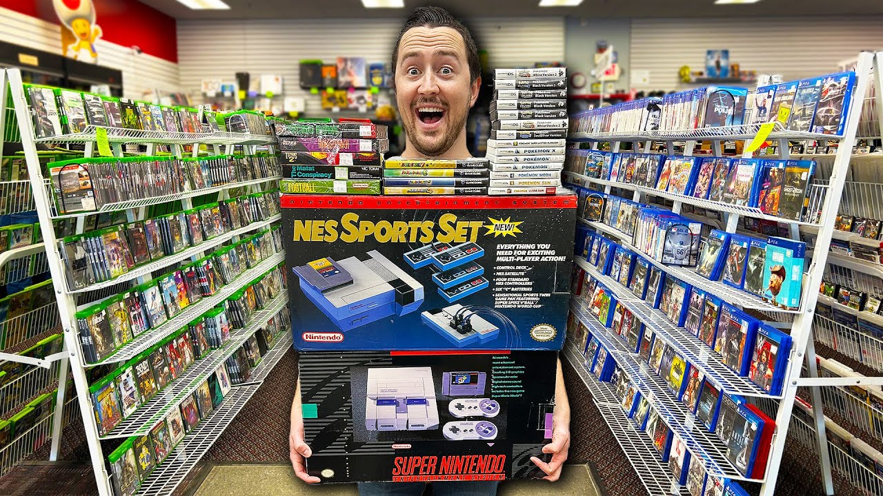 I Spent $2,000 At My FAVORITE Game Store...