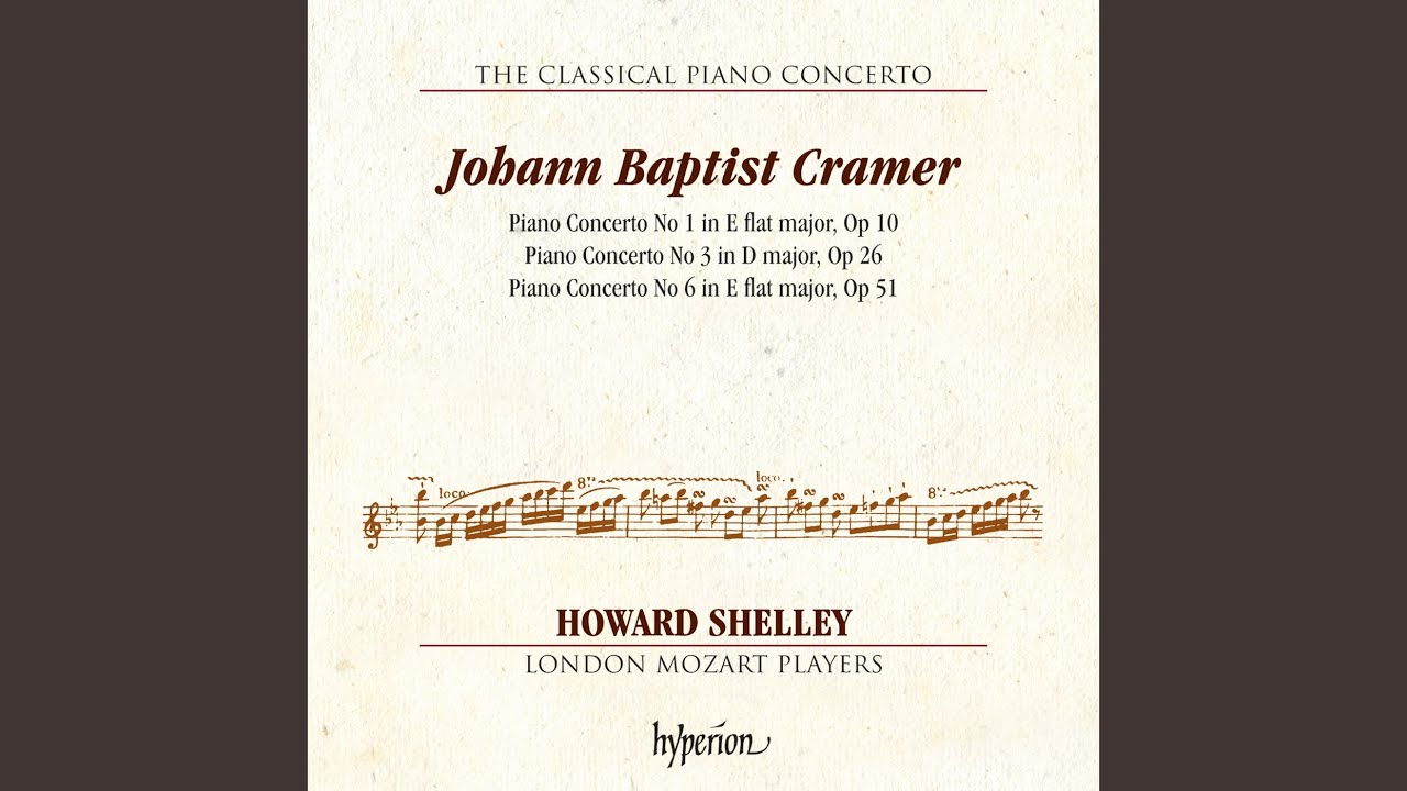 Cramer: Piano Concerto No. 1 in E-Flat Major, Op. 10: I. Allegro