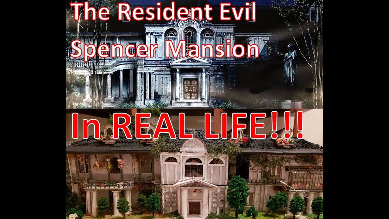 Resident Evil Spencer Mansion Scaled Model Showcase!
