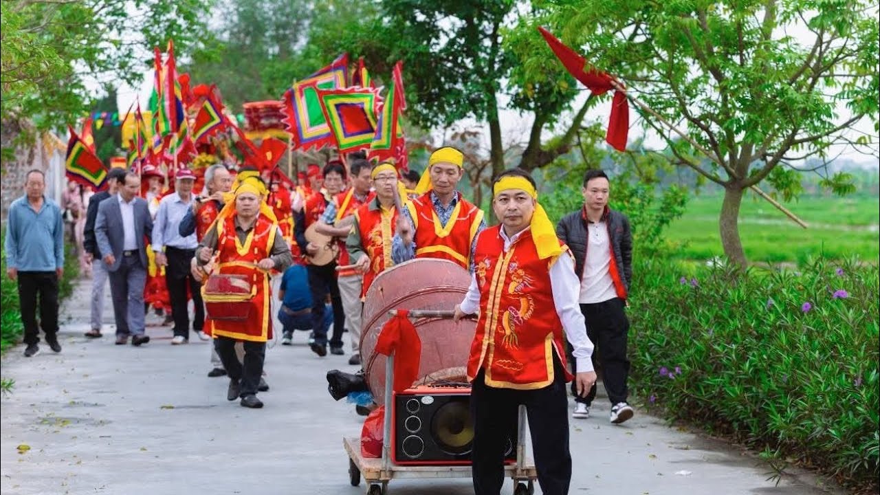 Lễ rước thành hoàng làng Đông Giao,15 tháng giêng năm bính ngọ 2026, Camera Văn Hiên thực hiện .