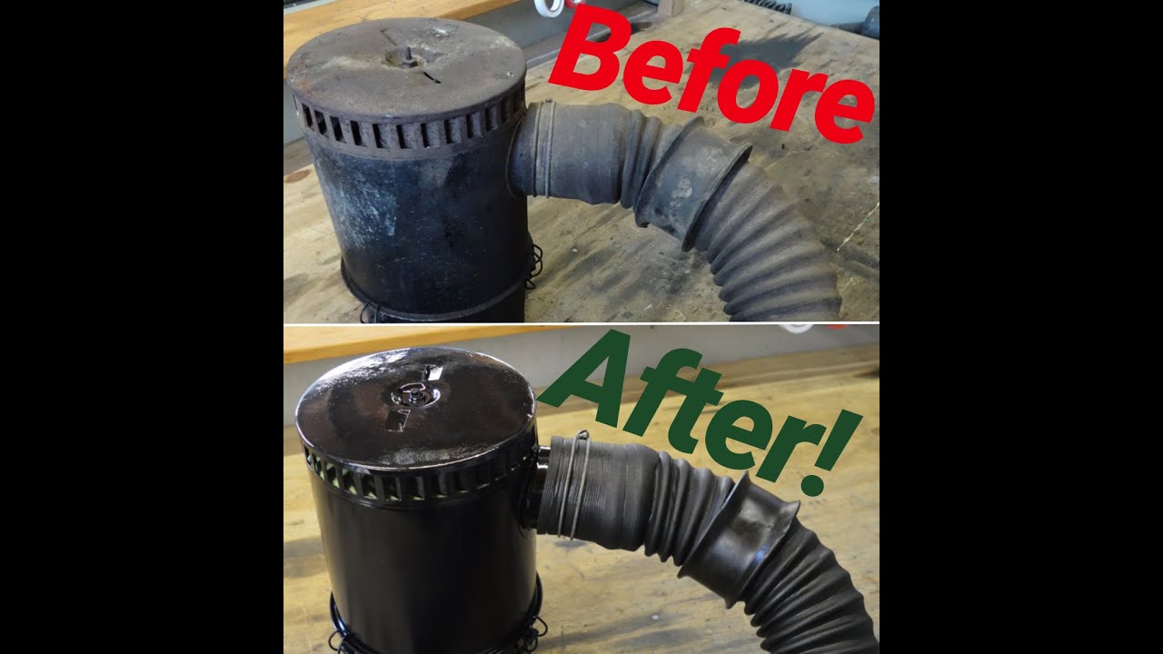 RESTORATION | Oil bath air Filter (Gross!🤢) | Land Rover Series