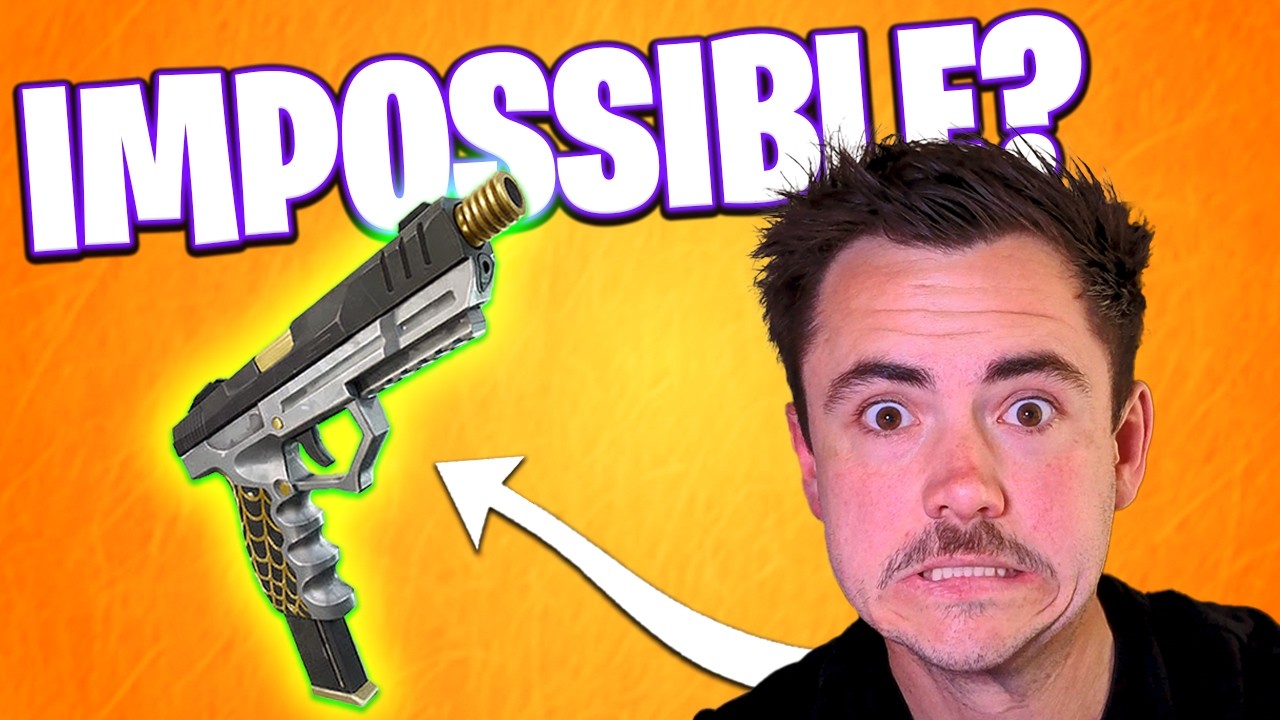 I Tried Winning Fortnite Using ONLY Pistols (Impossible?)
