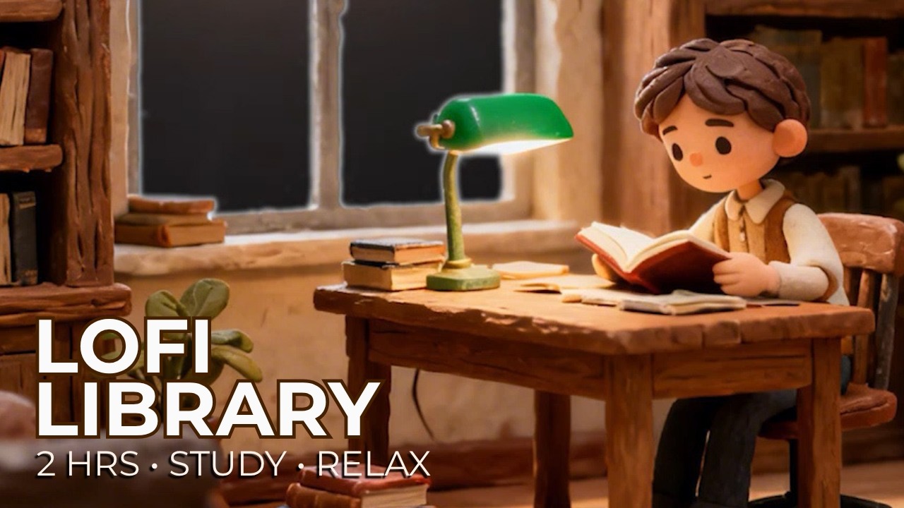 Library Lofi | Cozy Beats for Deep Study & Academic Focus | Renato Scudeler
