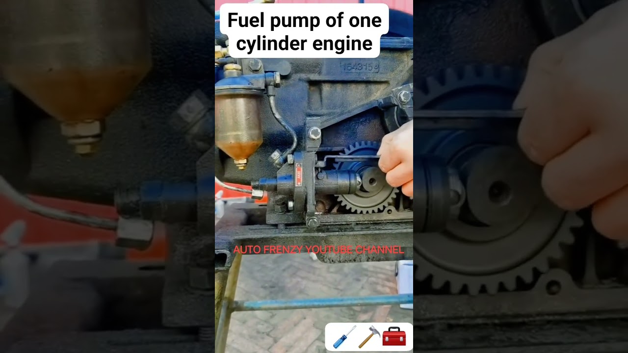 how one cylinder fuel pump works #automobile #engine #shorts #mechanic #subforsub#dieselpump #fyp