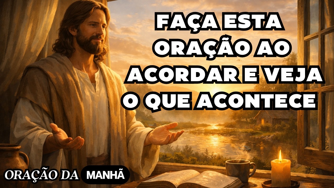 Faça Esta Oração Ao Acordar e Veja o Que Acontece | Oração da Manhã para Providência Divina