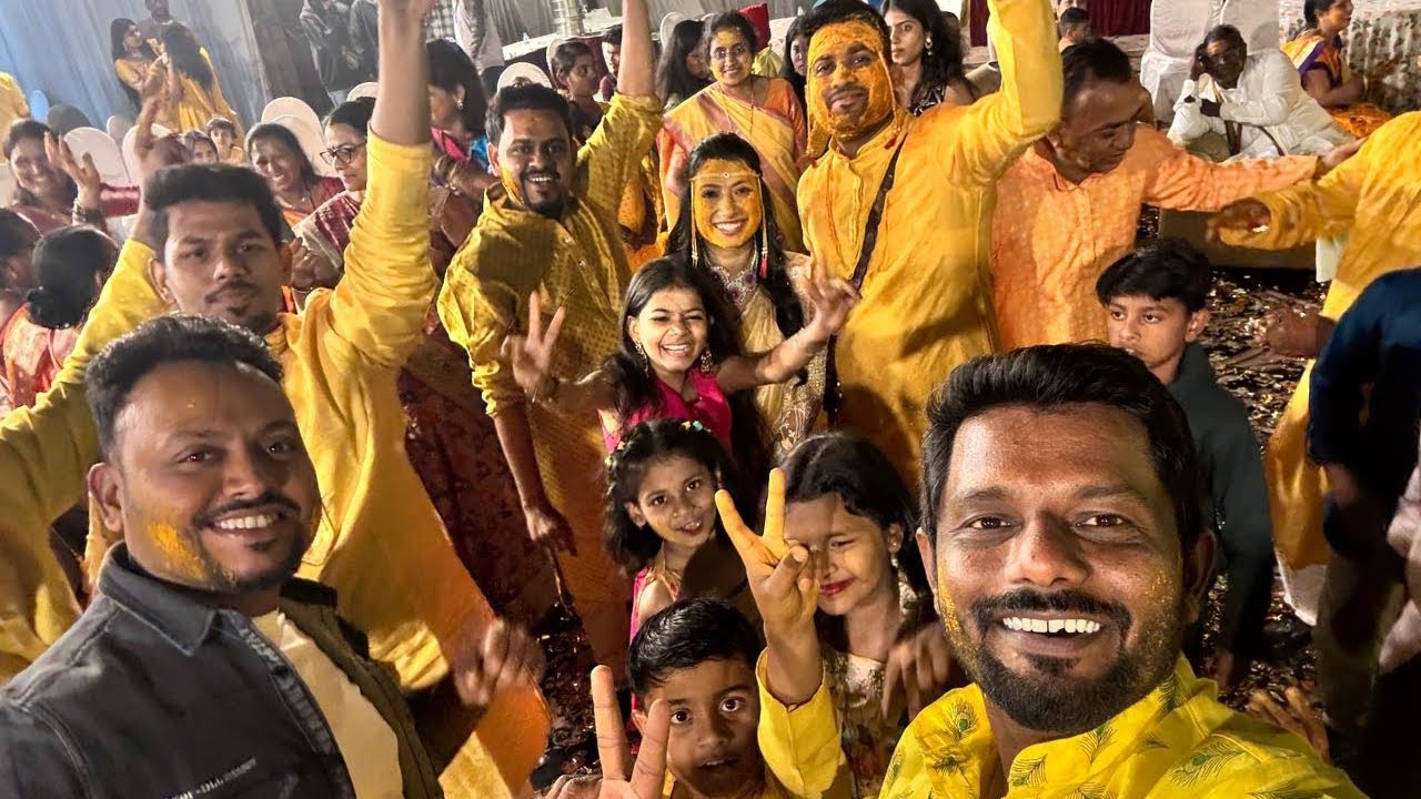भावाची हळद फुल टू धमाल ✌️|