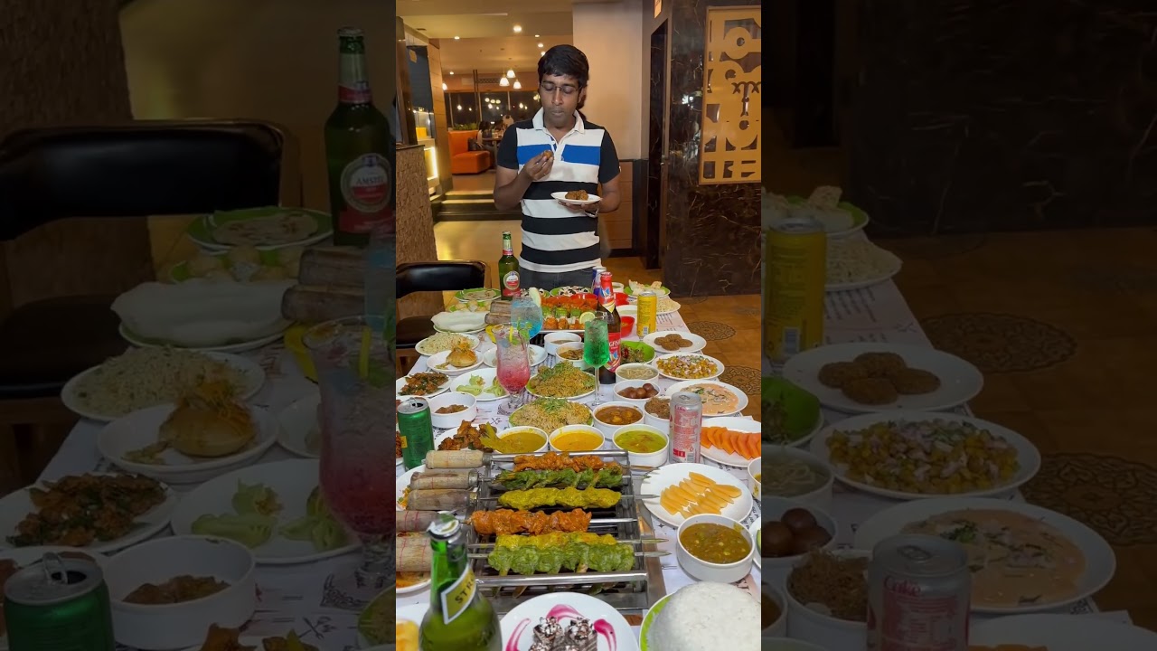 Unlimited buffet in chennai -150+ items - price starts from 699Rs - Big Barbeque Saidapet #shorts
