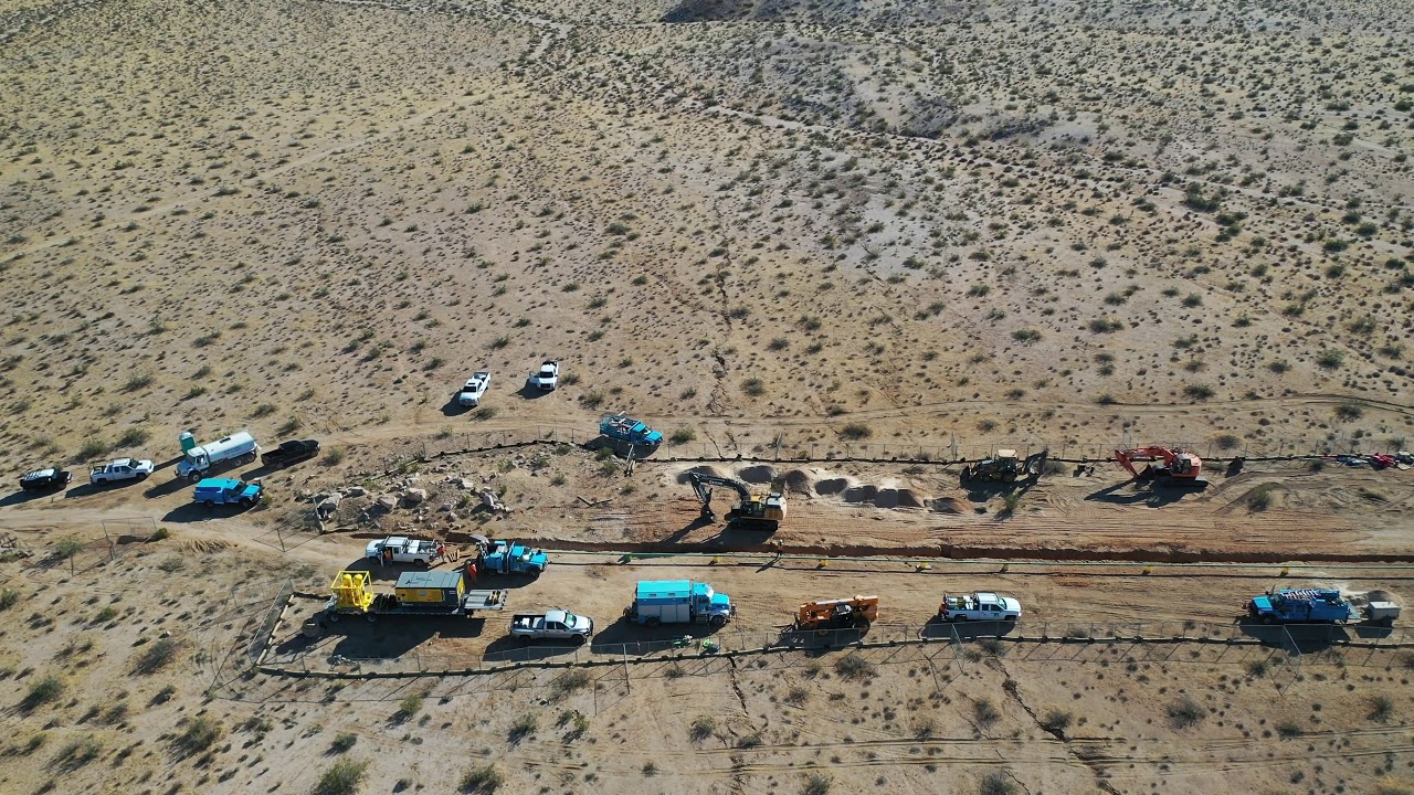 Super Long Searles Valley Fault Scarp