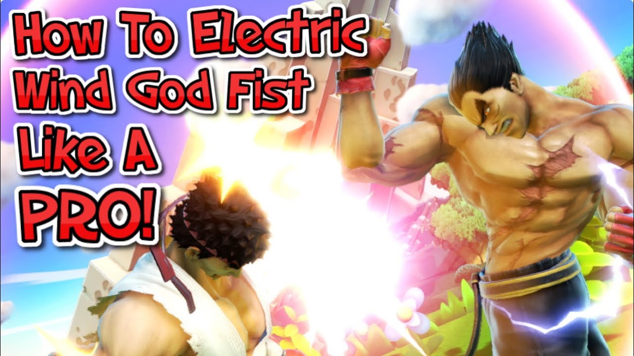 Как сделать «Электрический кулак бога ветра» как настоящий профессионал! Super Smash Bros Ultimate