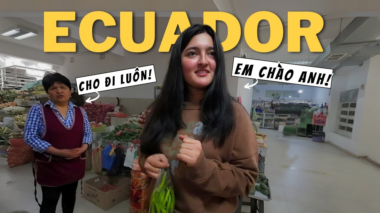🇪🇨 I Couldn't Resist a Cute Fruit-Selling Girl  • Alausi, Ecuador