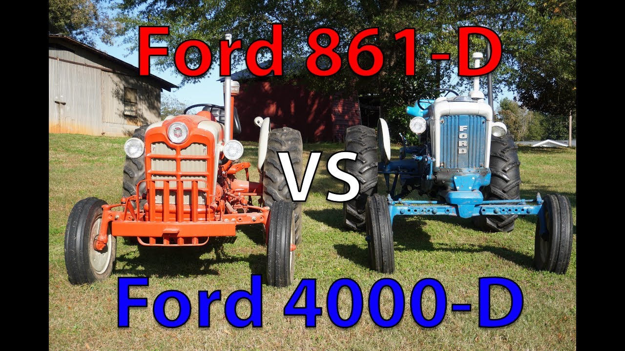 Comparison between 861-D and 4000-D