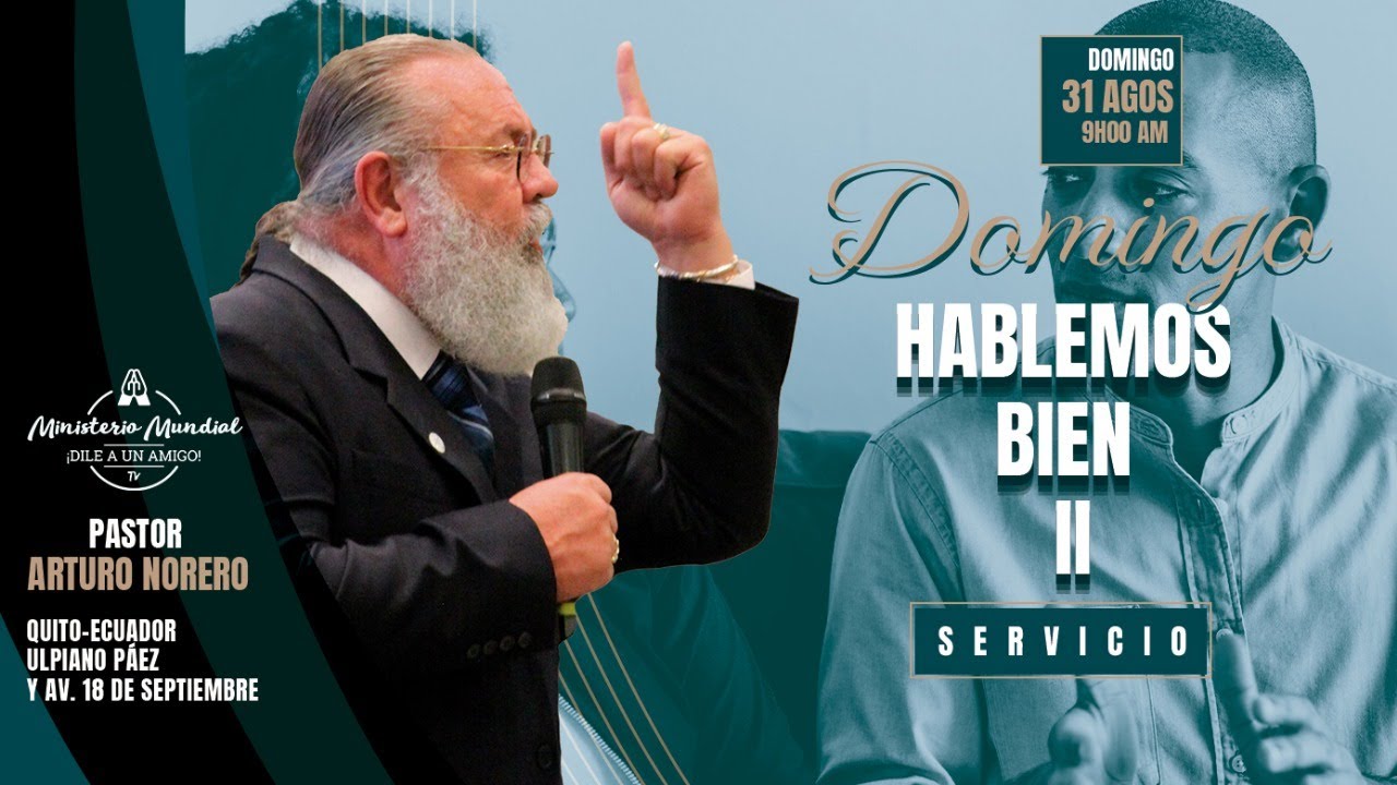 CULTO DOMINICAL CON EL PASTOR ARTURO NORERO 