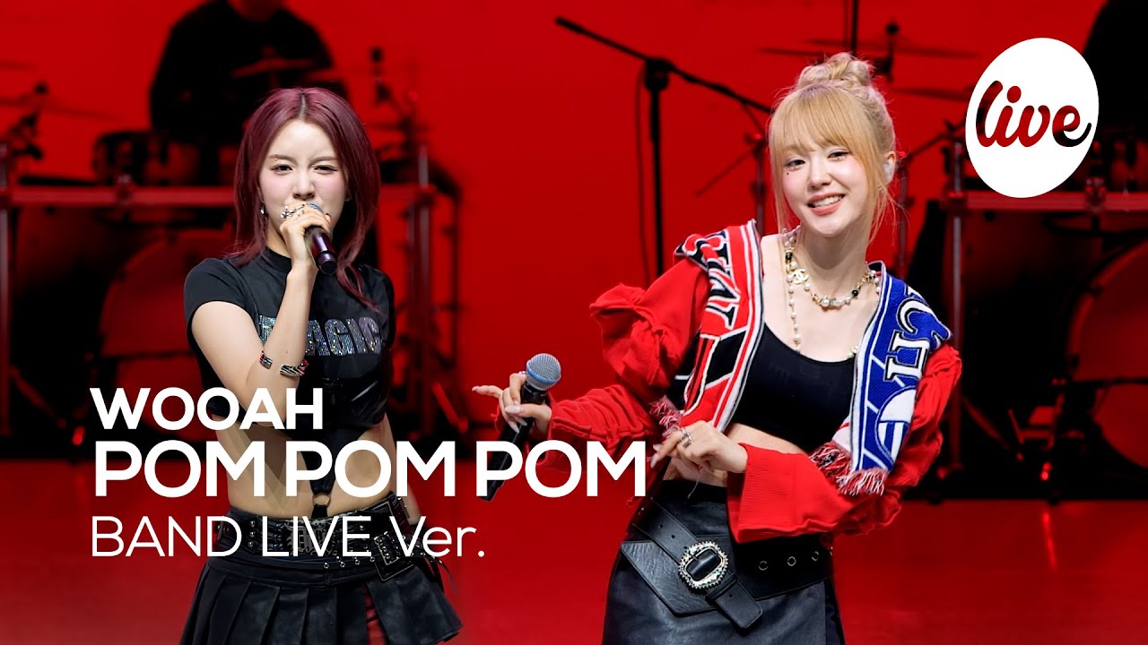 [4K] WOOAH - “POM POM POM” Band LIVE Concert [it's Live] шоу живой музыки