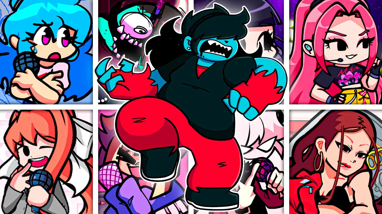 Animal But Everyone Sings It 🎤 (FNF Different Characters Sings Animal 2026)