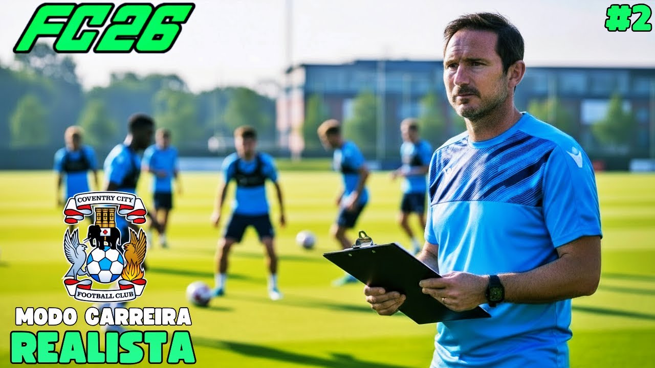 PRIMEIROS ALVOS DEFINIDOS e ESTREIA OFICIAL!😎- Modo Carreira Realista FC26 #02