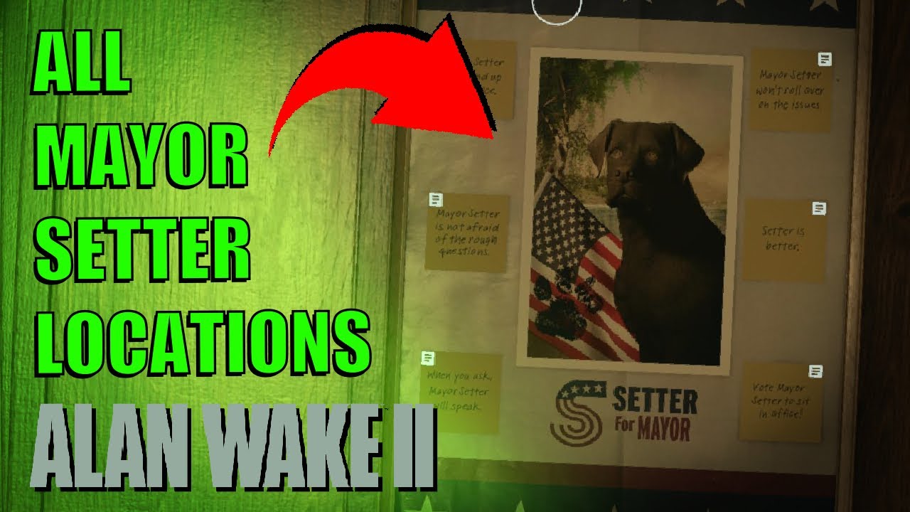 All 6 Mayor Setter Locations and Charm - Alan Wake 2 Guide