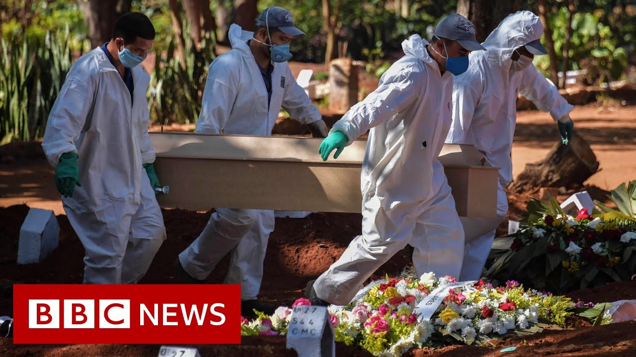 Coronavirus: Brazil's daily death toll hits 1,000 for first time - BBC News