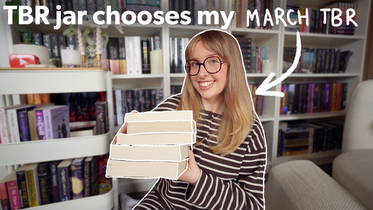 TBR prompt jar chooses my March reads! 🫙📚 March TBR