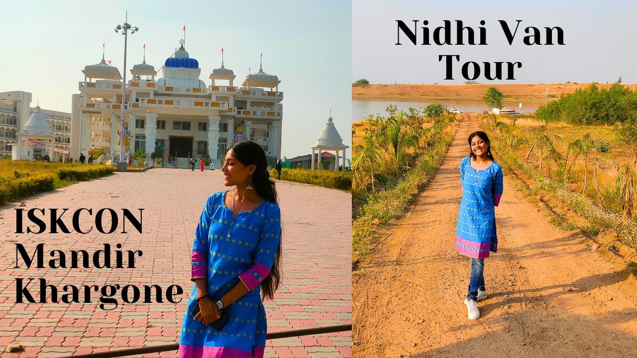 ISKCON Mandir | Nidhi van Khargone | Top Place to visit in Khargone | इस्कॉन मंदिर | निधि वन खरगोन