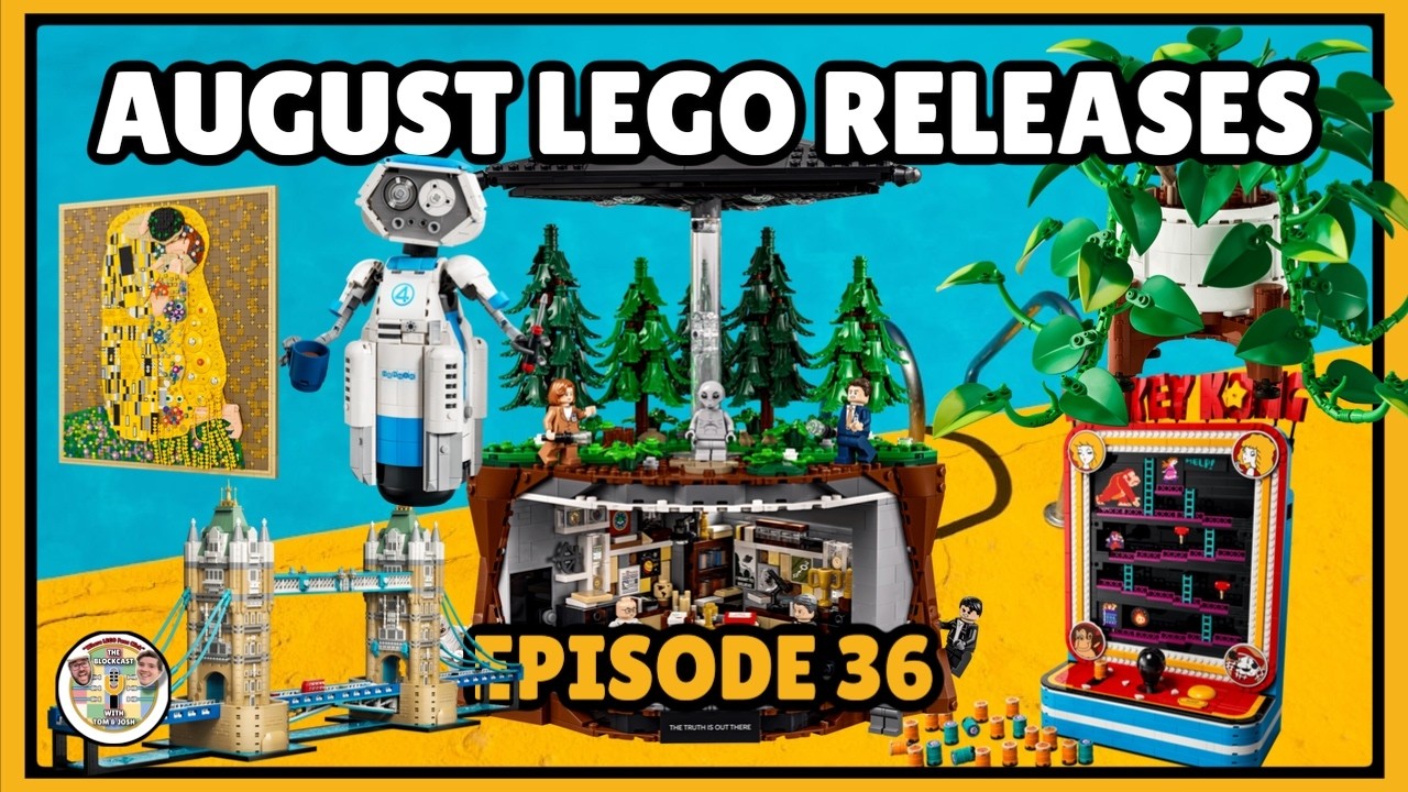 New LEGO August 2026 Sets - One Piece / X-Files / Tower Bridge / Donkey Kong / Gustav Klimt