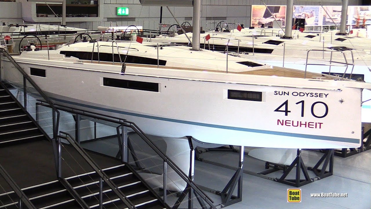 2020 Jeanneau Sun Odyssey 410 Sailing Yacht - Walkaround Tour - Debut at 2020 Boot Dusseldorf