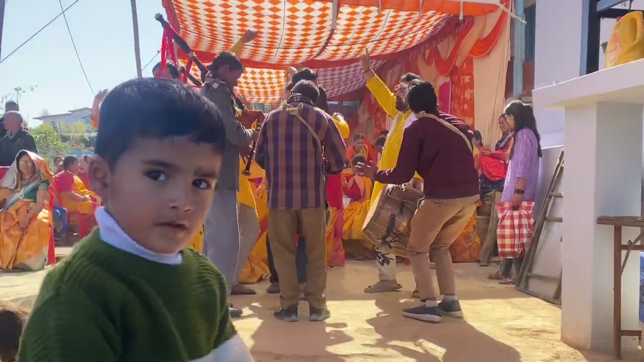 Pahadi Shadi dhol damu pauri Garhwal Uttarakhand 
