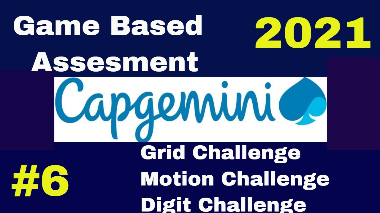 Capgemini :  | Capgemini Game Based Assesment  #6🔥 | How to Solve Game Based Aptitude Questions? |