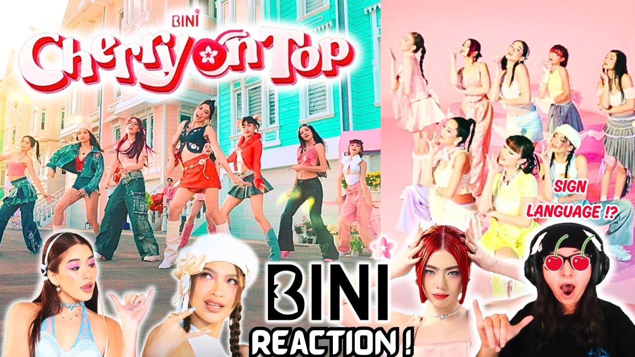 BINI | 'Cherry On Top' Official Music Video Reaction ARMYMOO Reacts For The First Time!