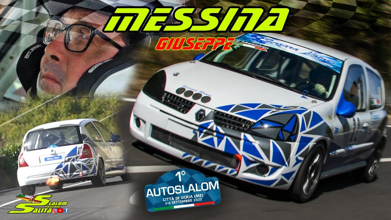 SLALOM UCRIA 2022 // RENAULT CLIO E1 ITALIA ON BOARD // MESSINA GIUSEPPE