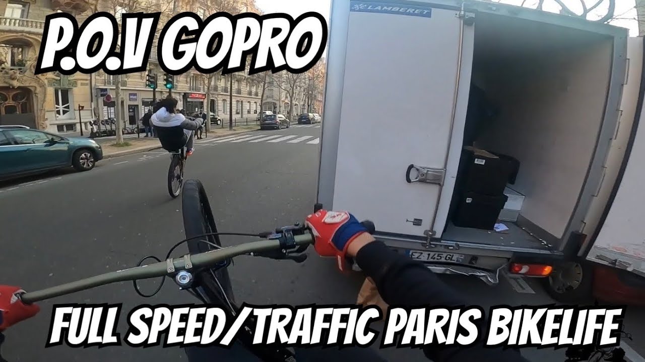 P.O.V GOPRO/FULL SPEED PARIS/SWERVE/ÉNORME RASSO/CHUTE!!!INCROYABLE😨