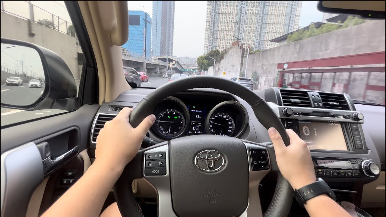 2014 LANDCRUISER PRADO VX | POV - Manila Driving (ASMR)