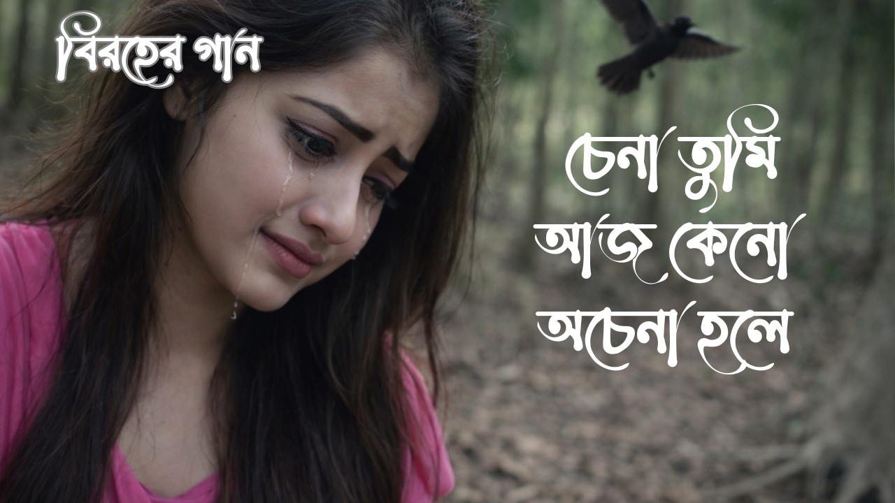 বিরহের গান: চেনা তুমি আজ কেনো অচেনা হলে।♫♪♬ #sad #sadmusic #sadsongs #love #music