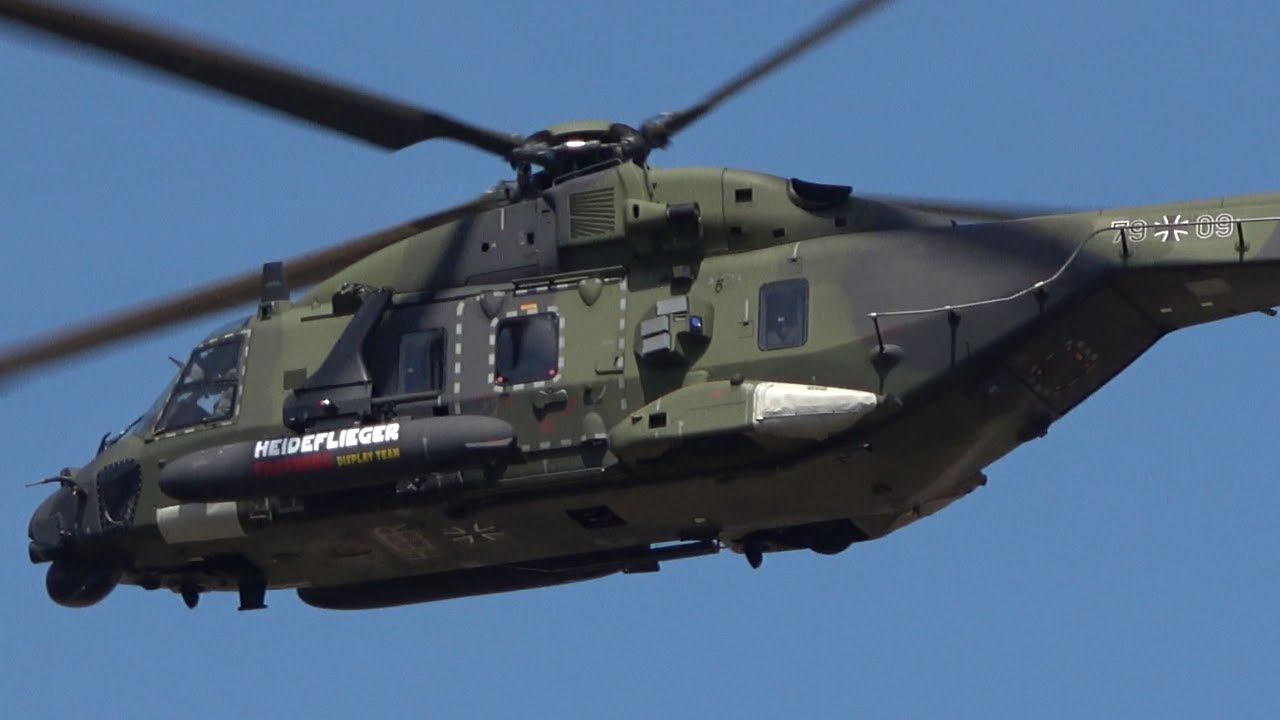 NHIndustries NH90 Helicopter - German Army - RIAT 2022 [4k]