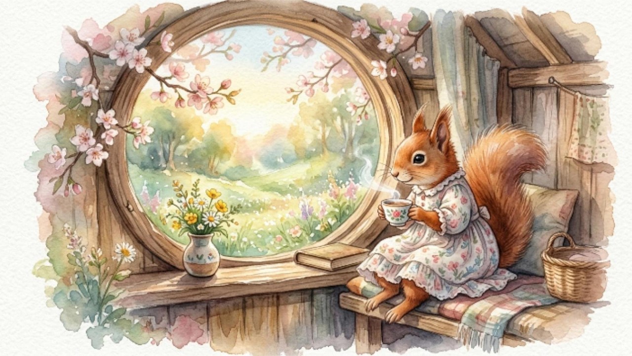 A Slow Morning in the Forest 🌿 Soft Piano Music for Relaxation, Study & Sleep