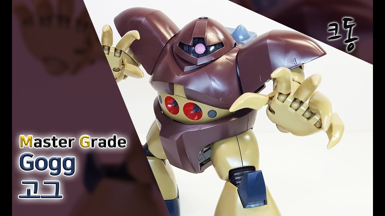 MG 고그 빠른 조립 (Master Grade Gogg Speed Construction)│크동TV