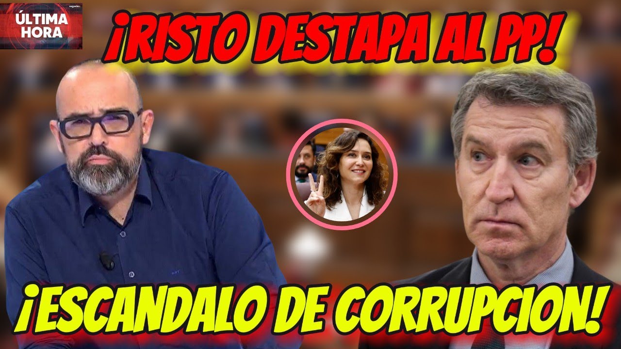 &iexcl;BOMBAZO TOTAL! RISTO MEJIDE DESTAPA EL ESC&Aacute;NDALO DEL PP: &iexcl;CORRUPCI&Oacute;N TOTAL! 🚨