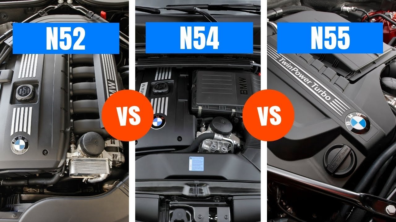 Решающий разбор двигателей BMW: N52, N54 и N55 — какой выбрать? | Сравнение и обзор